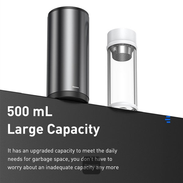 Baseus Gentleman Style Car Trash Can 500ml Aluminum Alloy Baseus Gentleman Style Car Trash Can 500ml Aluminum Alloy