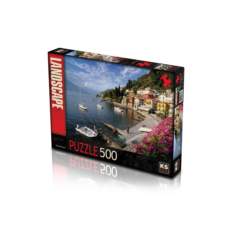 Ks Games Puzzle Lago Como Italy Design 500 Pieces