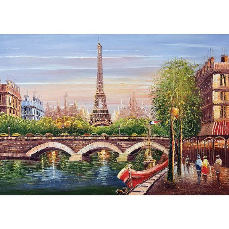 Ks Games Puzzle Seine River Paris Design 500 Pieces