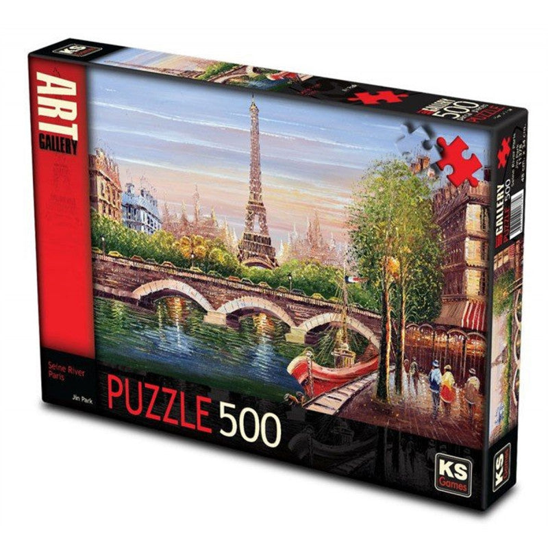 Ks Games Puzzle Seine River Paris Design 500 Pieces