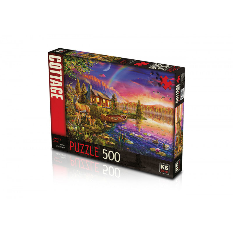 Ks Games Puzzle Lakeside Design 500 Pieces