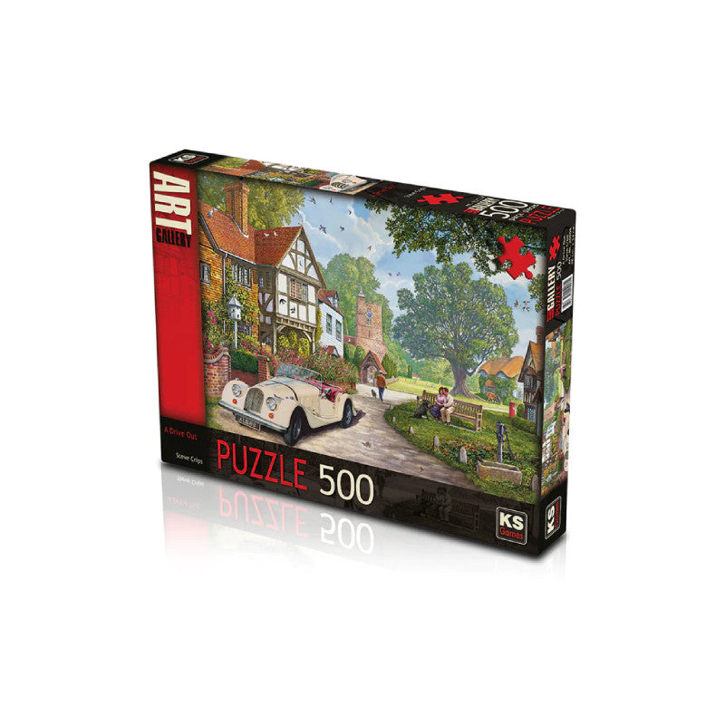 Ks Games Puzzle A Drive Out Design 500 Pieces