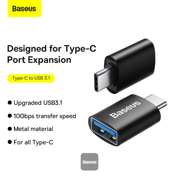 Baseus Ingenuity Mini OTG Adapter Type-C to USB-A 3.1 Baseus Ingenuity Mini OTG Adapter Type-C to USB-A 3.1