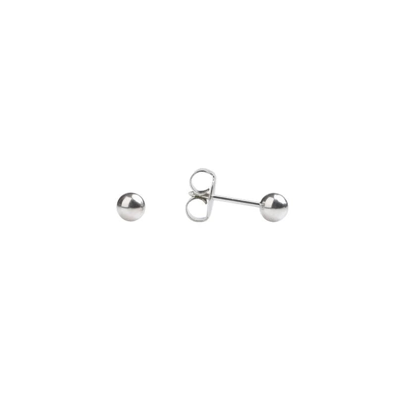 Studex Sensitive Stainless Steel Ball Stud Earrings, 4MM Studex Sensitive Stainless Steel Ball Stud Earrings, 4MM