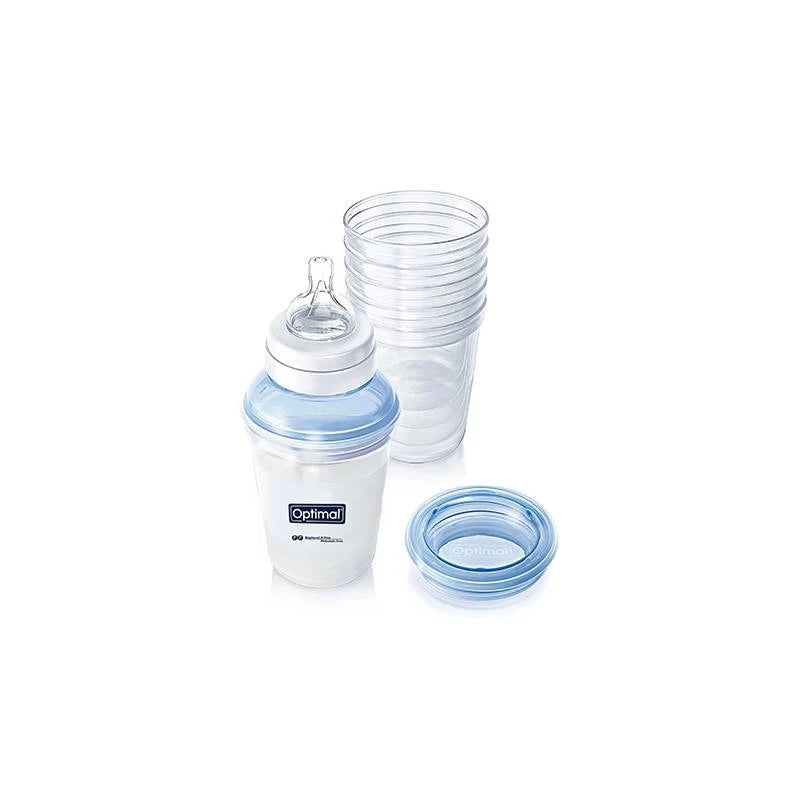Optimal Food & Milk Storage Cups 180ML Optimal Food & Milk Storage Cups 180ML