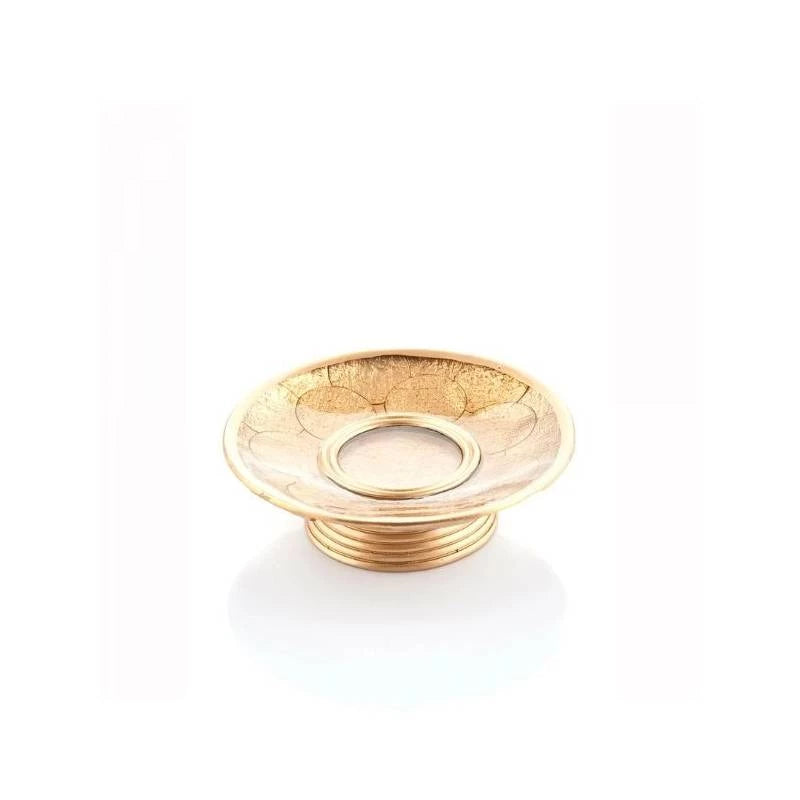 Primanova Circle Soap Dish – Gold, Elegant & Durable Primanova Circle Soap Dish – Gold, Elegant & Durable