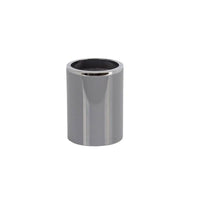 Primanova Lenox Toothbrush Holder – Gray ABS Plastic Organizer