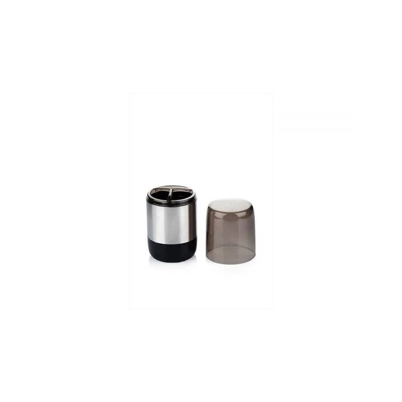 Primanova Lima Black Toothbrush Holder – Elegant & Durable Primanova Lima Black Toothbrush Holder – Elegant & Durable