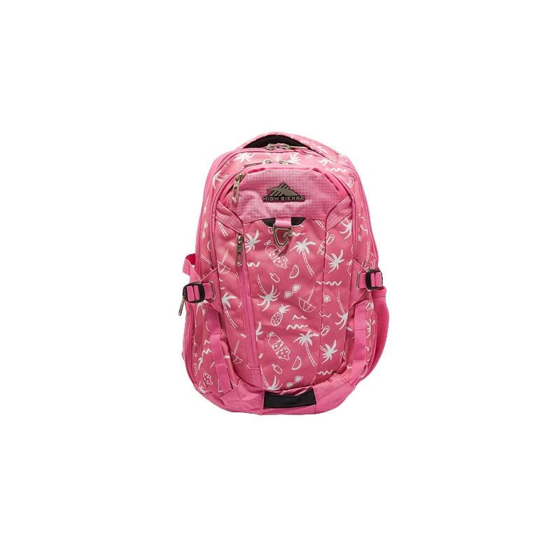 High Sierra Tephra Printed Backpack – Stylish Pink