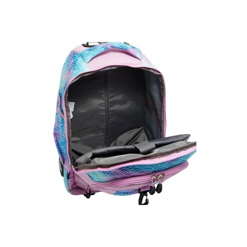 High Sierra Zestar Rolling Backpack – Trendy Pink