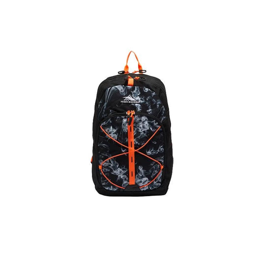 High Sierra Backpack – Black & Orange, Sleek & Functional