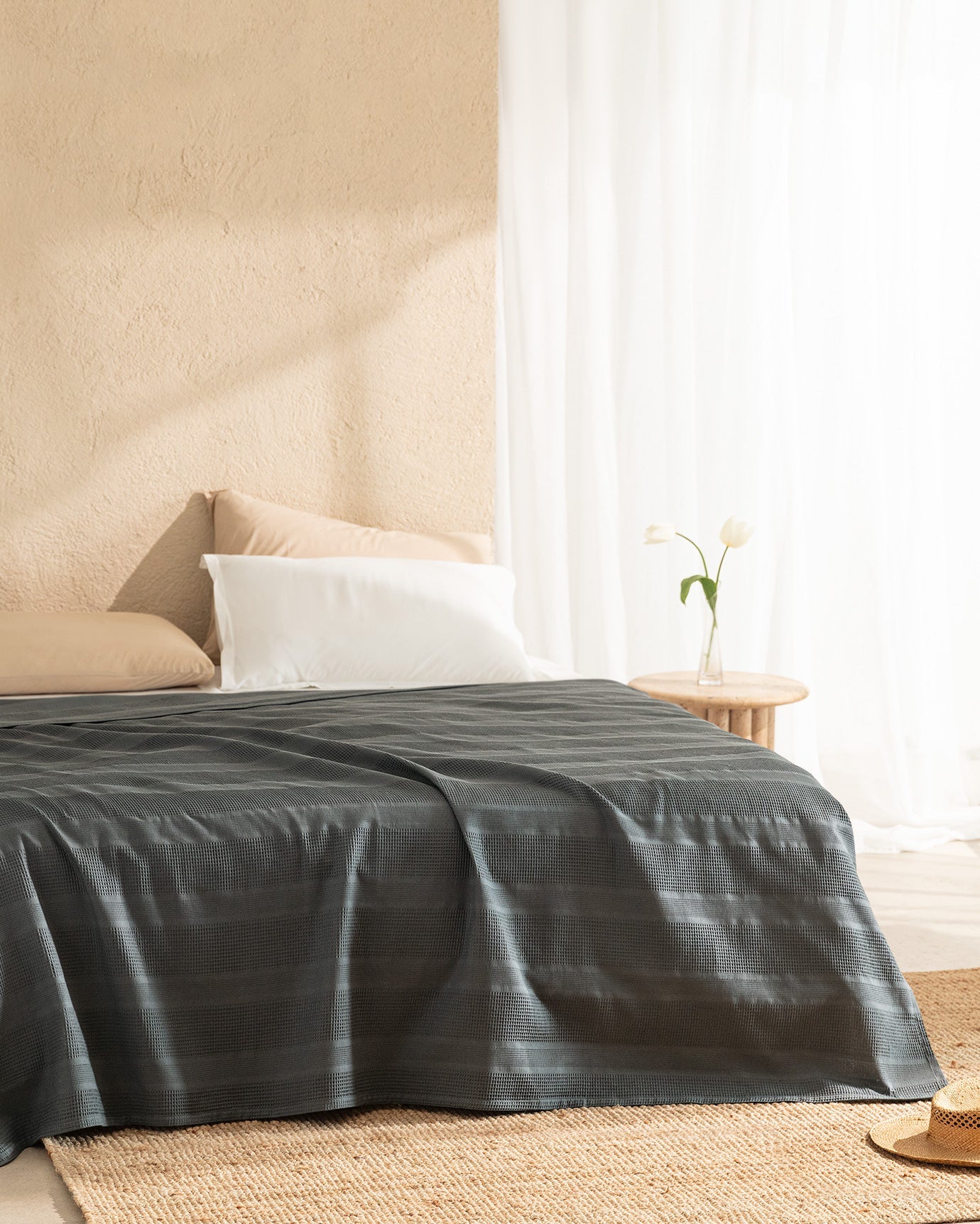 Mathilda King Size Carded Plain Pique - Madame Coco JO