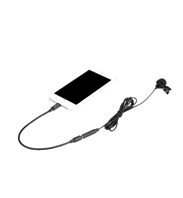 Boya Clip-on Lavalier Microphone for iOS devices Boya Clip-on Lavalier Microphone for iOS devices