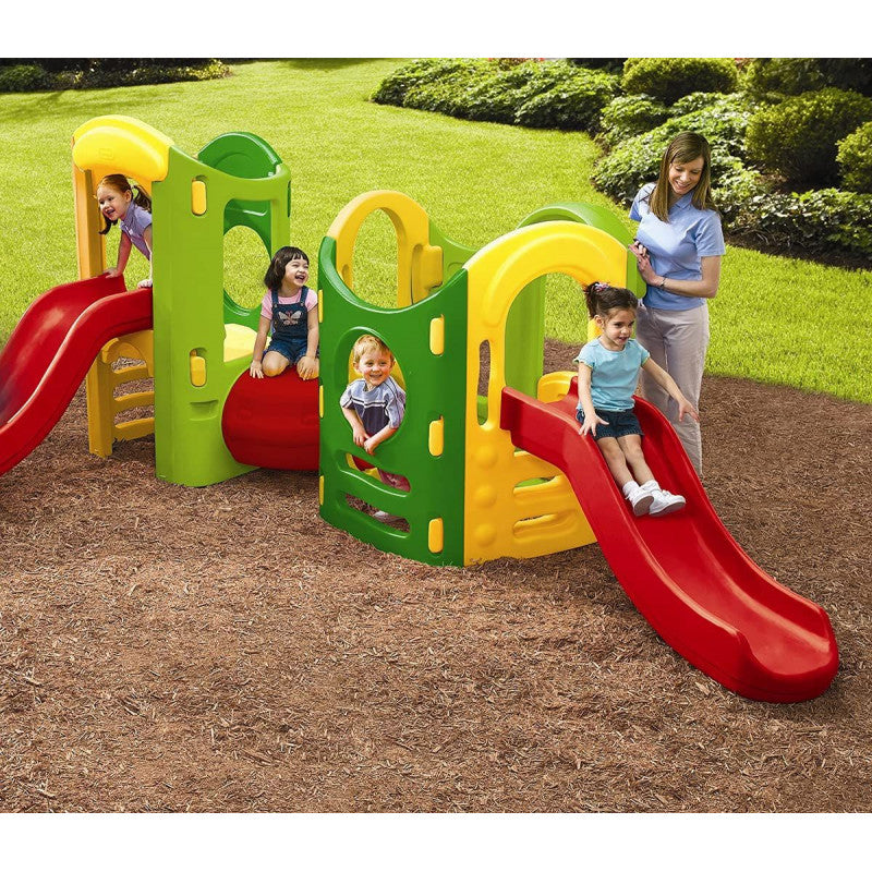 Little Tike 8 in 1 Adjustable Playground - Natural Little Tike 8 in 1 Adjustable Playground - Natural