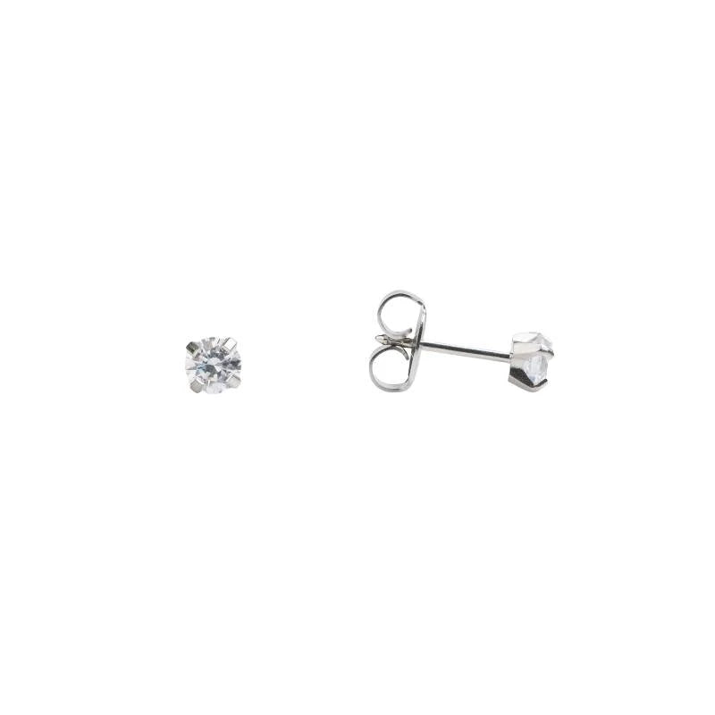 Studex Sensitive Stainless Steel 4MM Stud Earrings – Safe Studex Sensitive Stainless Steel 4MM Stud Earrings – Safe
