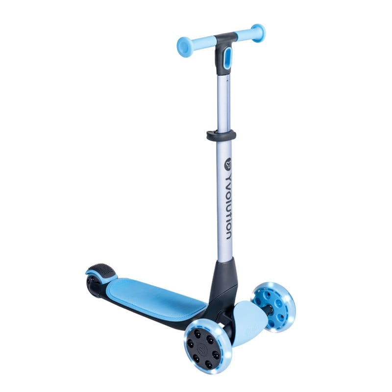 Yvolution Y Glider Nua - Light-Up Scooter for Kids