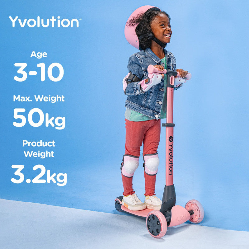 Yvolution Y Glider Nua - Light-Up Scooter for Kids Yvolution Y Glider Nua - Light-Up Scooter for Kids