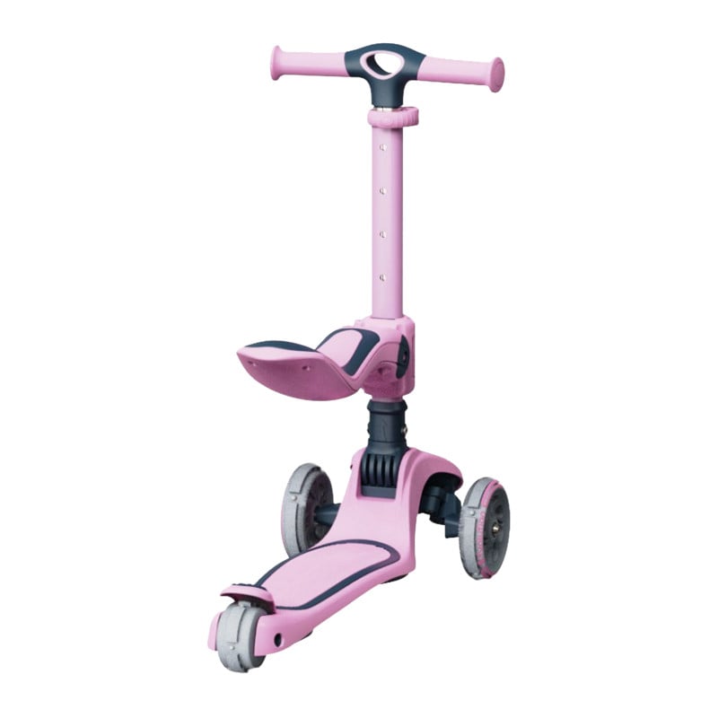 Yvolution Y Glider Nua - 2-in-1 Foldable Scooter for Kids