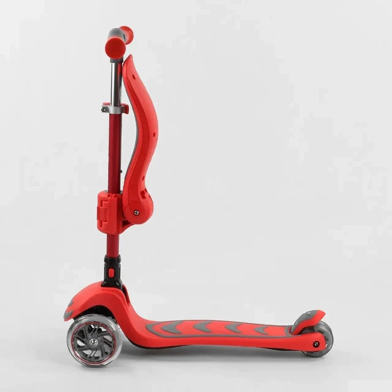 Yvolution Y Glider Nua - 2-in-1 Foldable Scooter for Kids