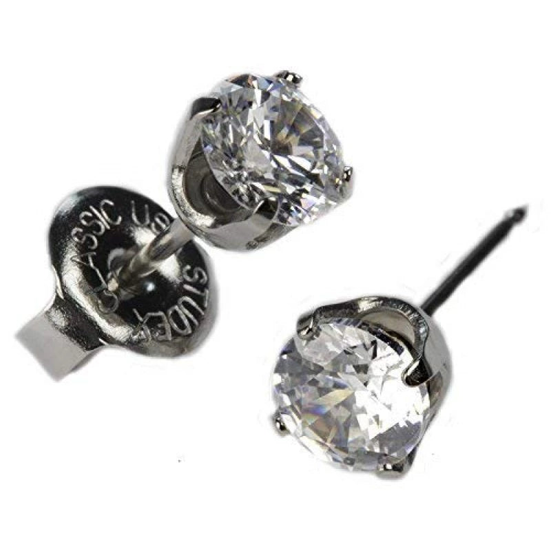 Studex Maxi Tiffany April Crystal Earrings – Elegant & Safe