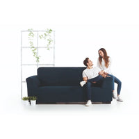 ARMN Milos 2-Seater Sofa Cover – Blue, Stretch & Washable