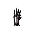 Berlinger Haus 8-Piece Knife Set – Black Silver