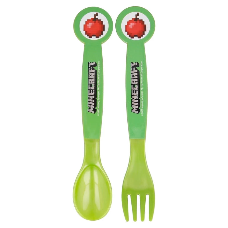 Stor 2 Pcs PP Cutlery Set In Polybag Minecraft Stor 2 Pcs PP Cutlery Set In Polybag Minecraft