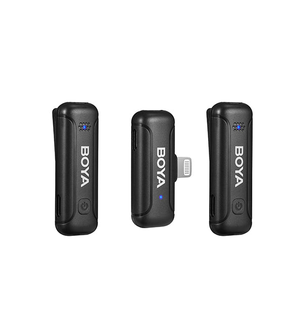 BOYA Wireless Lavalier Lapel Microphones for iPhone iPad Noise Reduction BOYA Wireless Lavalier Lapel Microphones for iPhone iPad Noise Reduction