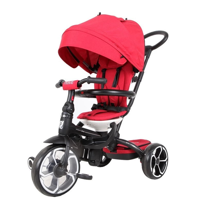 QPlay Prime 6-in-1 Trike – Red, For Kids 6 Months & Up QPlay Prime 6-in-1 Trike – Red, For Kids 6 Months & Up