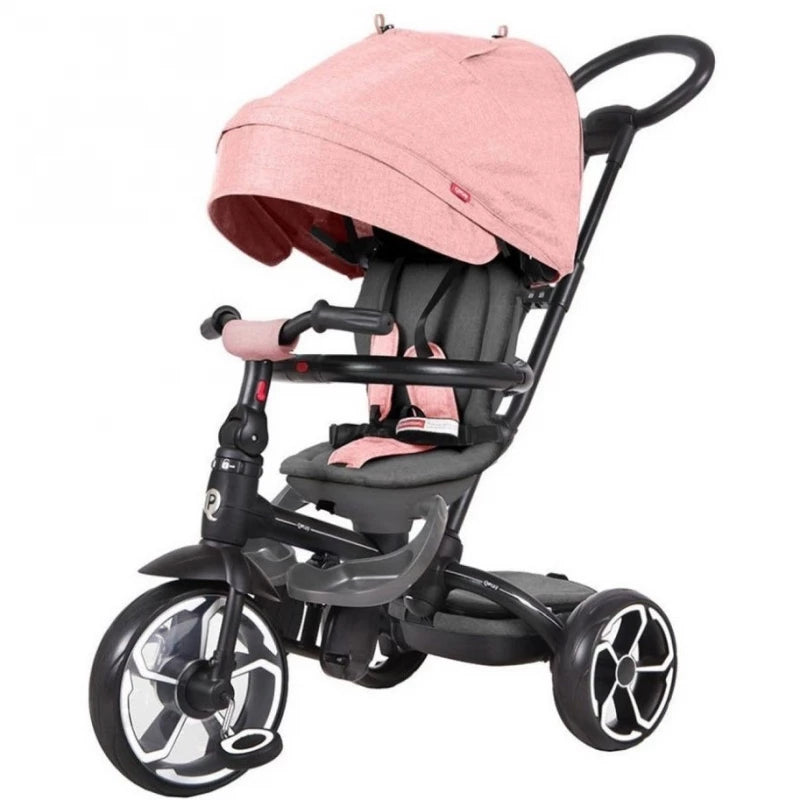 QPlay Prime 6-in-1 Trike – Pink Adjustable Toddler Tricycle QPlay Prime 6-in-1 Trike – Pink Adjustable Toddler Tricycle
