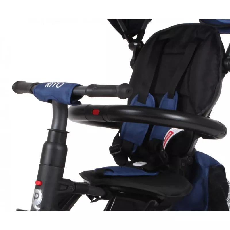 Qplay Rito Plus Tricycle – Blue, Foldable & Convertible Qplay Rito Plus Tricycle – Blue, Foldable & Convertible