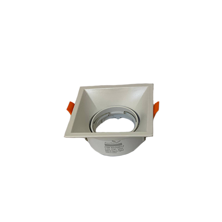 Square Tremless White Frame SuperVetro C6351FW