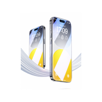 Baseus Diamond HD Tempered Glass Protector for iPhone 15/16 Plus Clear