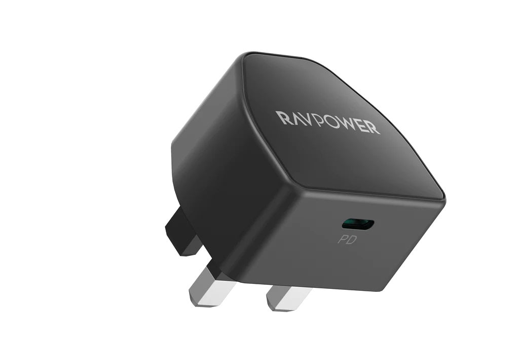 RAVPOWER RP-PC1041 PD20W 1C UK CHARGER