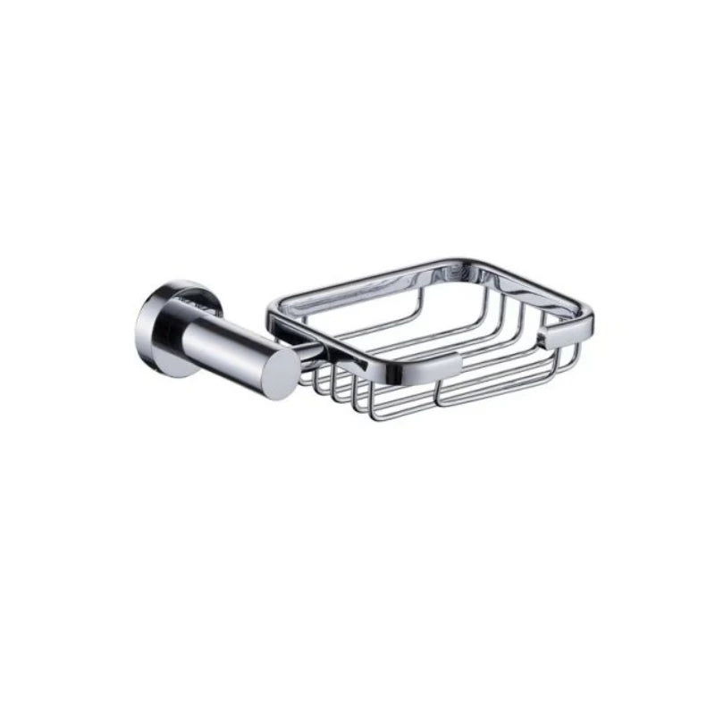 ARMN Wall Mounted Soap Holder – Silver, Sleek & Space-Saving ARMN Wall Mounted Soap Holder – Silver, Sleek & Space-Saving