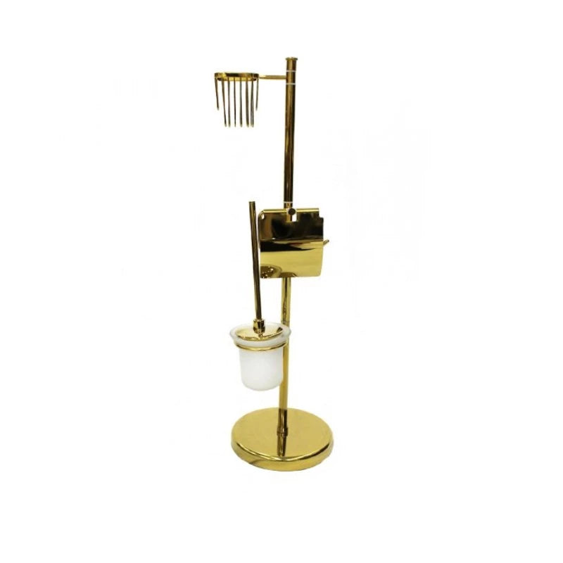 ARMN Foab Toilet Brush – Gold Base, Elegant & Effective ARMN Foab Toilet Brush – Gold Base, Elegant & Effective