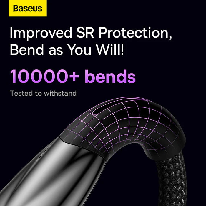 Baseus Glimmer Fast Charging Data Cable Type-C to Type-C 100W 2M