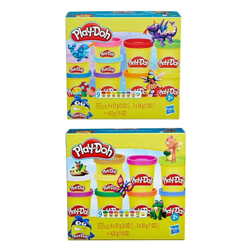 Hasbro Play-Doh Colorful Compound 9-Pack Assorted Hasbro Play-Doh Colorful Compound 9-Pack Assorted