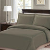 طقم بيت لحاف كوين 4 قطع بني من ARMN Nature Soft
