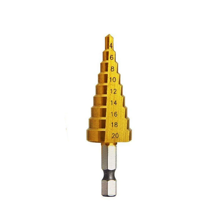 Work Site XSDB420 Step Drill Bit 4-20mm | Durable & Precise Work Site XSDB420 Step Drill Bit 4-20mm | Durable & Precise