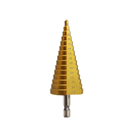 Work Site XSDB432 Step Drill Bit 4-32mm | Pro-Grade Bit Work Site XSDB432 Step Drill Bit 4-32mm | Pro-Grade Bit