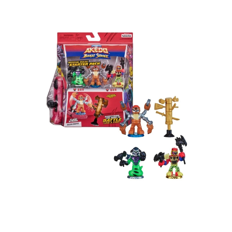 Moose AKEDO Beast Strike – Claw Strike Starter Pack Moose AKEDO Beast Strike – Claw Strike Starter Pack