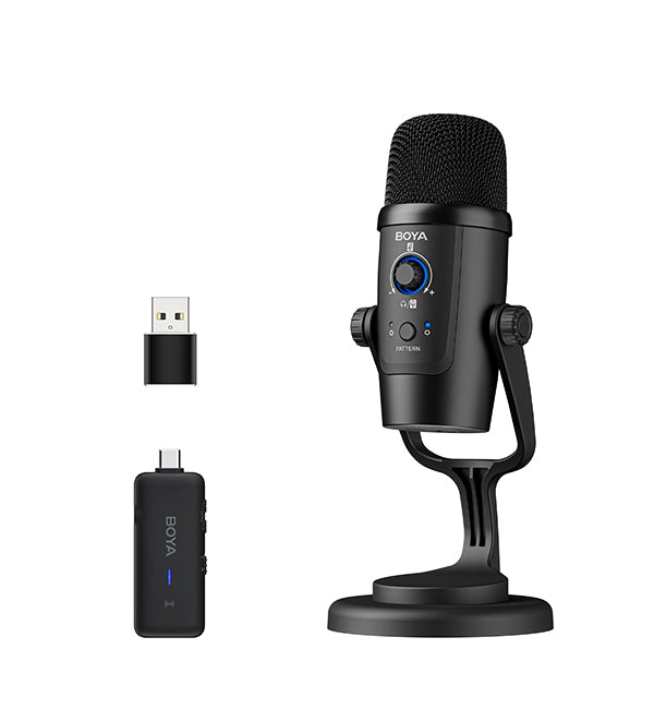 Boya Wired/Wireless Dual-Function USB Microphone Boya Wired/Wireless Dual-Function USB Microphone