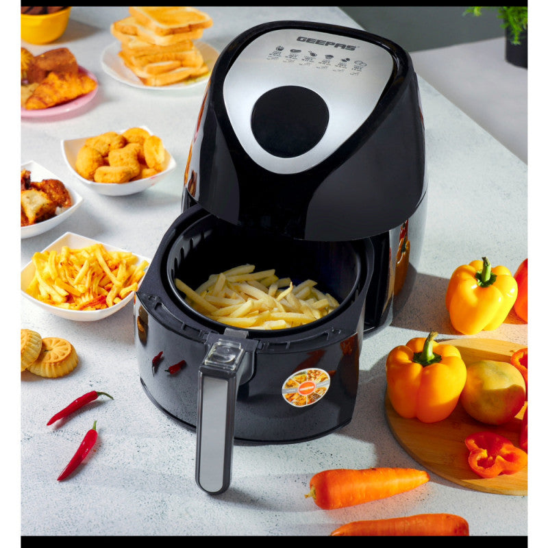 Geepas Digital Air Fryer 3.5L,1500W Oil-Free Cooking Geepas Digital Air Fryer 3.5L,1500W Oil-Free Cooking