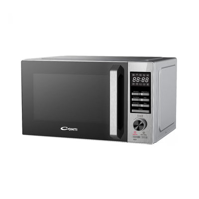 Conti 1450W 32L Microwave Oven, 8 Preset Menus, Silver MW5532-S