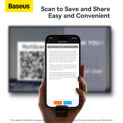Baseus Orange Dot AI Wireless Presenter Red Laser Charging