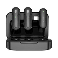 WIWU Wi-WM002 Dual Mini, Low Latency, AI Noise Reduction, Plug And Play, Wireless Microphone For Type-C