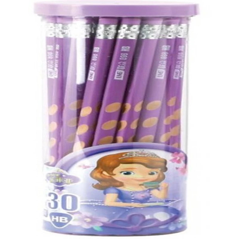 30-Piece Pencil Set with Hole - Comfort and Precision in Drawing