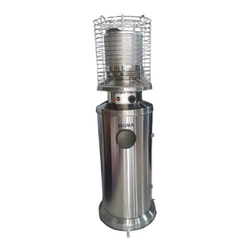 Segma Outdoor/Indoor Gas Heater, Stainless Steel, Silver Segma Outdoor/Indoor Gas Heater, Stainless Steel, Silver