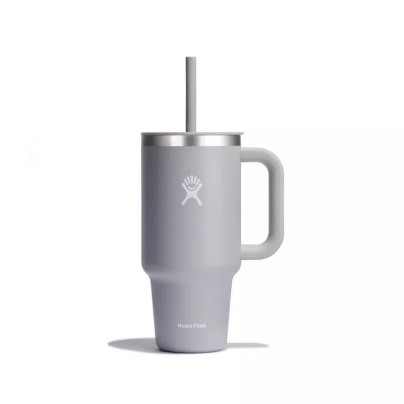 Hydro Flask 40oz Travel Tumbler | Lockable Straw Lid - Gray